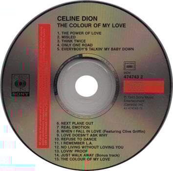 Glasbene CD Celine Dion - Colour Of My Love (CD) - 2