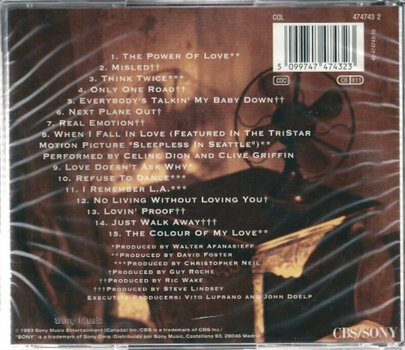 Glasbene CD Celine Dion - Colour Of My Love (CD) - 3