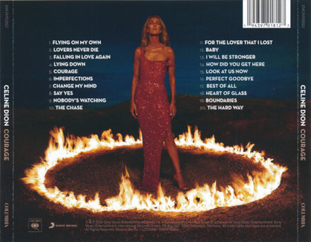 Zenei CD Celine Dion - Courage (Deluxe Edition) (CD) - 3