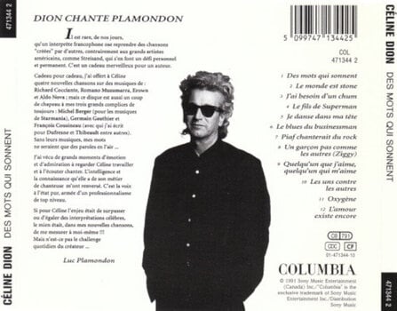 Zenei CD Celine Dion - Des Mots Qui Sonnent (CD) - 3