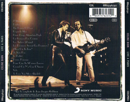 Musik-CD Celine Dion - Live À Paris (CD) - 3