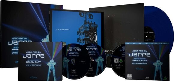 LP plošča Jean-Michel Jarre - Bridge From The Future (Limited Edition) (Blue Coloured) (LP + 2 CD + Blu-Ray) - 2