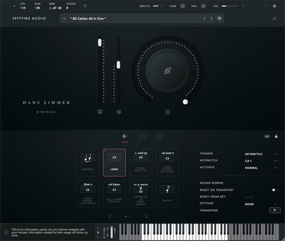 Audio biblioteka za sampler Spitfire Audio Hans Zimmer Strings (Digitalni proizvod) - 2