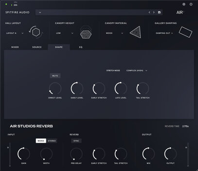 Virtuális effekt Spitfire Audio AIR Studios Reverb (Digitális termék) - 4