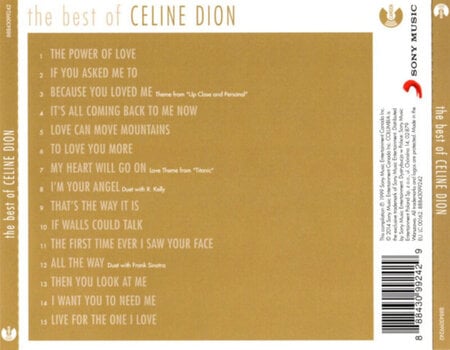 Glazbene CD Celine Dion - The Very Best Of Celine Dion (CD) - 3