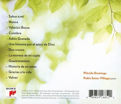 Hudební CD Plácido Domingo & Pablo Sáinz - Volver (CD) - 2