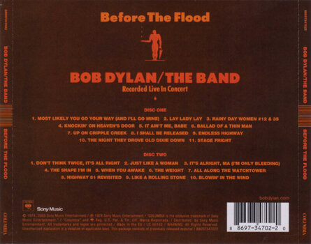 Music CD Bob Dylan - Before The Flood (2 CD) - 4