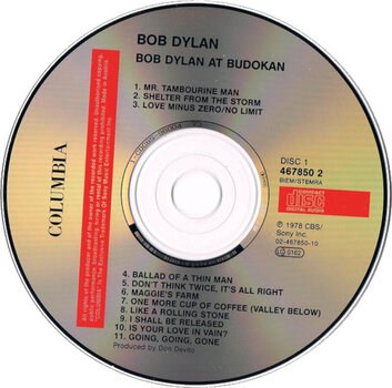 Music CD Bob Dylan - Bob Dylan At Budokan (2 CD) - 3