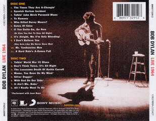 CD диск Bob Dylan - The Bootleg Volume 6: Bob Dylan Live 1964 - Concert At Philharmonic Hall (2 CD) - 3