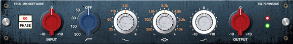 Programski FX procesor z vtičnikom Final Mix Software EQ-73 Vintage III (Digitalni izdelek) - 2