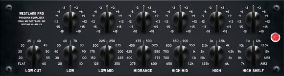 Logiciel de studio Plugins d'effets Final Mix Software Westlake EQ III (Produit numérique) - 2