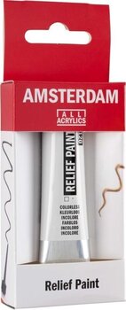 Farba do szkła Amsterdam Relief Farba do szkła Colourless 20 ml 1 szt. - 4