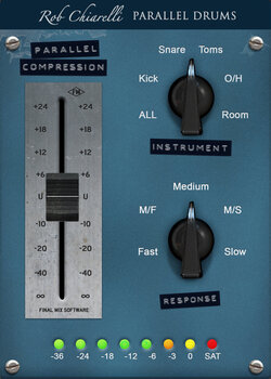 Plug-in de efeitos Final Mix Software Parallel Drums III (Produto digital) - 2