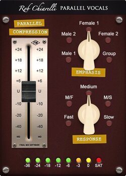 Softverski plug-in FX procesor Final Mix Software Parallel Vocals III (Digitalni proizvod) - 2