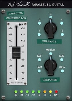 Softverski plug-in FX procesor Final Mix Software Parallel El. Guitar III (Digitalni proizvod) - 2
