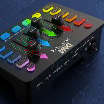 Tables de mixage podcast DNA SC ONE Black Tables de mixage podcast - 5