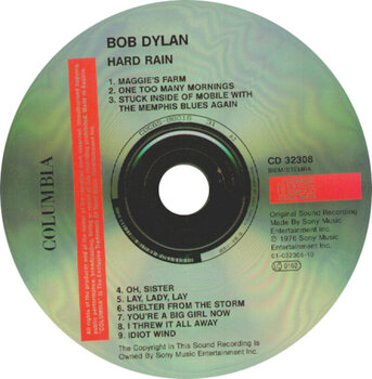 Hudební CD Bob Dylan - Hard Rain (CD) - 2