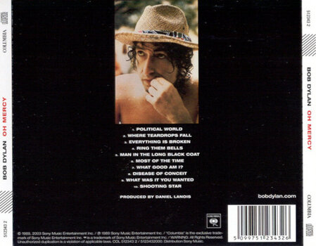 Glasbene CD Bob Dylan - Oh Mercy (CD) - 3