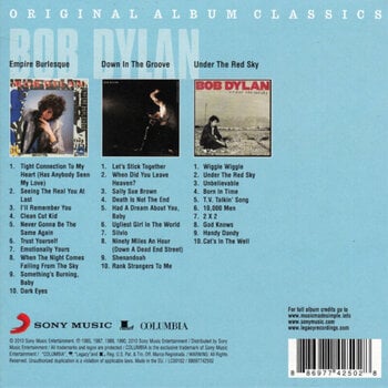 CD musique Bob Dylan - Original Album Classics (3 CD) - 5