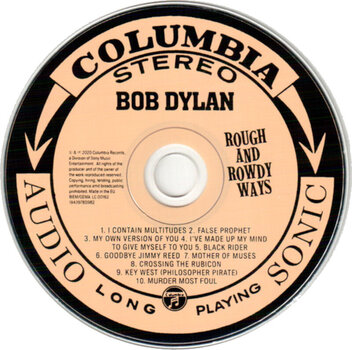 Music CD Bob Dylan - Rough And Rowdy Ways (Digipak) (Softpack) (2 CD) - 2