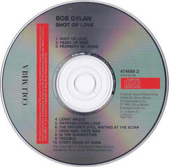 CD muzica Bob Dylan - Shot Of Love (CD) - 1