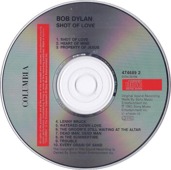 CD musique Bob Dylan - Shot Of Love (CD) - 2