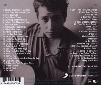 Music CD Bob Dylan - The Witmark Demos: 1962-1964 (The Bootleg Series Vol. 9) (2 CD) - 4