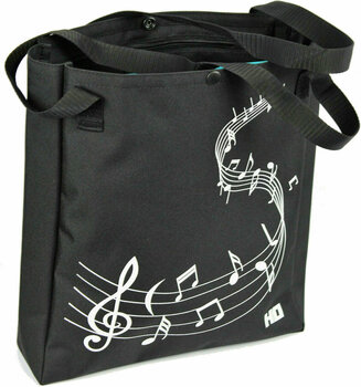 Shopping Bag Hudební Obaly H-O Melody Black-Black - 3