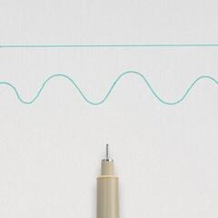 Joonestuspliiats Sakura Pigma Micron 02 Green - 2