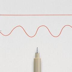 Technical Pen Sakura Pigma Micron Technical Pen Red 0,35 mm 1 pc - 2