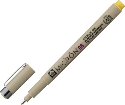 Joonestuspliiats Sakura Pigma Micron Tehniline pliiats Yellow 0,5 mm 1 tk - 2