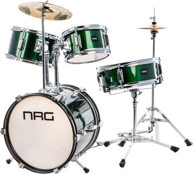 Kinder drumstel NRG Young Rocker Green Kinder drumstel - 2