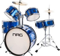 Set de tobe pentru copii NRG Young Rocker Blue Set de tobe pentru copii - 1