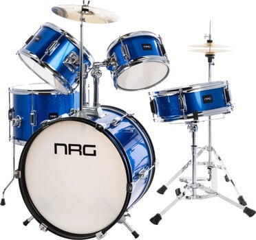 Kinder drumstel NRG Young Rocker Blue Kinder drumstel - 2