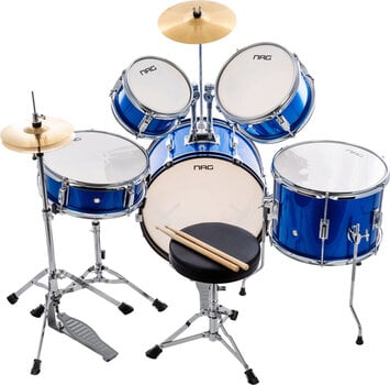 Kinder drumstel NRG Young Rocker Blue Kinder drumstel - 5