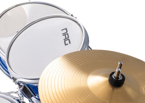 Kinder drumstel NRG Young Rocker Blue Kinder drumstel - 9