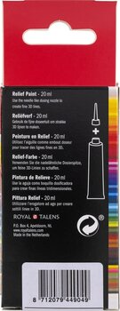 Farba do szkła Amsterdam Relief Farba do szkła White 20 ml 1 szt. - 5
