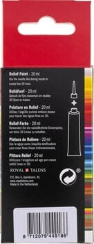 Vopsea pentru sticla Amsterdam Relief Vopsea de sticla Lead Grey 20 ml 1 buc. - 5