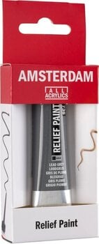 Vopsea pentru sticla Amsterdam Relief Vopsea de sticla Lead Grey 20 ml 1 buc. - 4