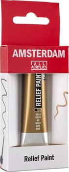 Klaasivärv Amsterdam Relief Paint 20 ml Gold - 3