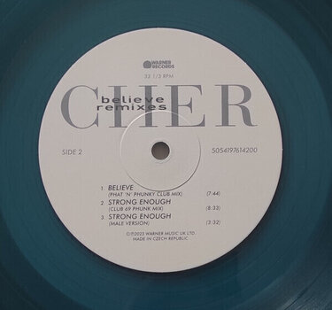 LP ploča Cher - Believe (Clear, Blue Sea, Blue Light Coloured) (Deluxe Edition) (Limited Edition) (Remastered) (3 LP) - 7