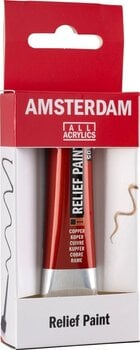 Tinta para vidro Amsterdam Relief Glass Paint Copper 20 ml 1 un. - 4