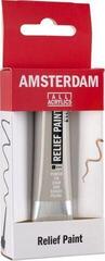 Lasimaali Amsterdam Relief Glass Paint Pewter 20 ml 1 kpl - 2