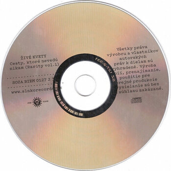 CD musicali Živé Kvety - Cesty, ktoré nevedú nikam (CD) - 2
