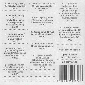 CD musicali Živé Kvety - Cesty, ktoré nevedú nikam (CD) - 3