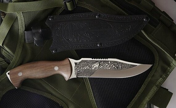 Cuchillo de caza Kizlyar Tajga M - 5