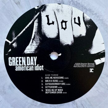Vinyl Record Green Day - American Idiot (Red/White/Black Coloured) (2 LP) - 10