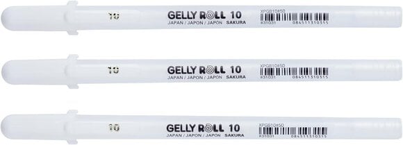 Technical Pen Sakura Gelly Technical Pen White 10 mm 3 pcs - 2