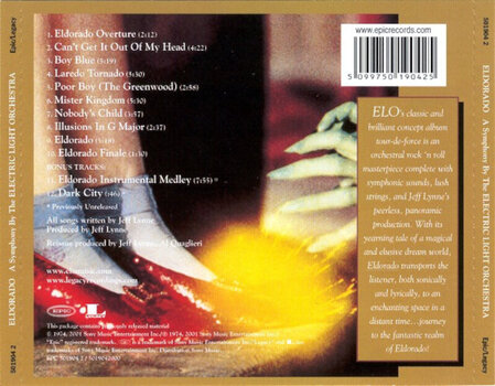 CD de música Electric Light Orchestra - Eldorado - A Symphony By The Electric Light Orchestra (Reissue) (Remastered) (CD) - 3