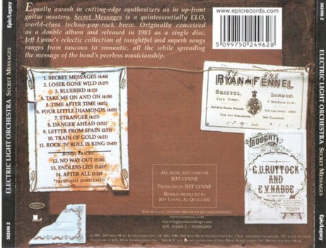 CD de música Electric Light Orchestra - Secret Messages (Reissue) (Remastered) (CD) - 3